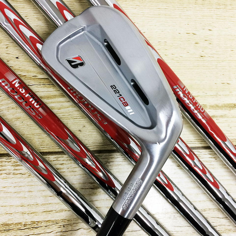 ブリヂストン 221CB アイアン 6本セット [NS PRO MODUS3 TOUR 105 ...