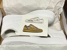 22年製 NIKE WMNS AIR FORCE 1 LX ナイキ エアフォース AF1【FB1906-100】ホワイト 黒ヘビ 茶ヘビ カーニバル ファンタスティック US10.5_画像9