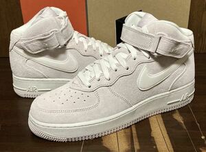 22年製 NIKE AIR FORCE 1 MID QS VENICE SUMMIT WHITE ナイキ エアフォース AF1【DM0107-500】ヌバック レザー ベニス ホワイト US7.5