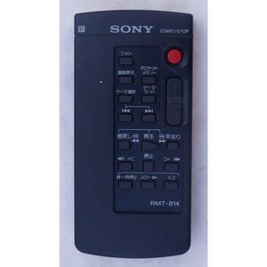 ソニー SONY ビデオカメラ リモコン RMT-814