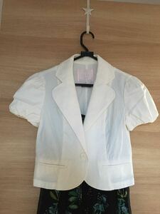  Rebecca Taylor jacket white M short sleeves jacket 