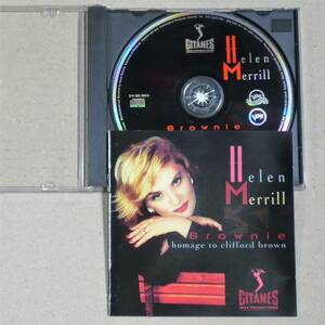 輸入CD◎HELEN MERRILL／Brownie－A Homage To Clifford Brown　ヘレン・メリルによる亡き友ブラウニーへの40年越しの追悼盤