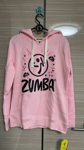 【セール】Zumba　ズンバウェア　パーカー　Ｓサイズ　Z1T00633 ピンク