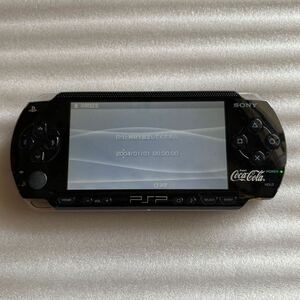 SONY ソニー PSP コカコーラ 限定 コカ・コーラ　BLACK Coca-Cola PlayStation Portable limited edition ゲーム機 本体