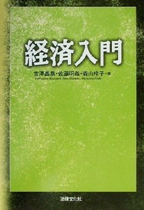 経済入門／吉沢昌恭(著者),佐藤明義(著者),森山玲子(著者)