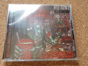 BEEF CONSPIRACY / Hung, Drawn And Quarter Poundered CD INFECTED DISARRAY GOREINHALED CARCASS GRINDCORE DEATH METAL デスメタル