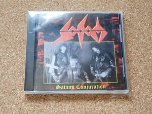 SODOM / Satans Conjuration CD ASSASSIN KREATOR DESTRUCTION HELLHAMMER POSSESSED AUTOPSY DEATH THRASH METAL デススラッシュメタル