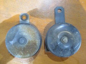 [ large price decline / last liquidation ] operation OK used * Toyota original horn left right 2 piece set *200 series Hiace remove *86510-28130/86520-20300/CTEH-23/CTEL-19