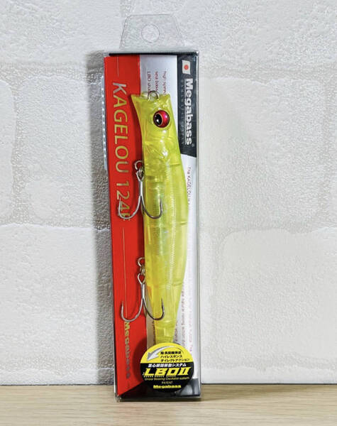 megabass メガバス KAGELOU 124F GP Yellow Venus カゲロウ イエローヴィーナス