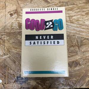 コ HIPHOP,R&B GOOD 2 GO - NEVER SATISFIED シングル TAPE 中古品