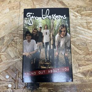 コ ROCK,POPS GIN BLOSSOMS - FOUND OUT ABOUT YOU シングル TAPE 中古品