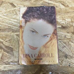 コ ROCK,POPS DINA CARROLL - SO CLOSE シングル TAPE 中古品