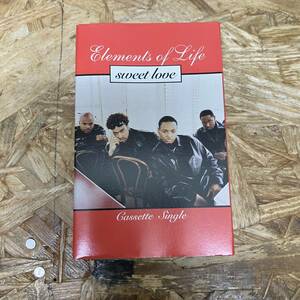 コ HIPHOP,R&B ELEMENTS OF LIFE - SWEET LOVE INST,シングル TAPE 中古品