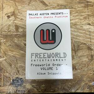 コ HIPHOP,R&B DALLAS AUSTIN PRESENTS SOUTHERN GHETTO PLATINUM - FREEWORLD ORDER VOLUME 1 シングル TAPE 中古品