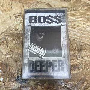 シ HIPHOP,R&B BOSS - DEEPER INST,シングル TAPE 中古品