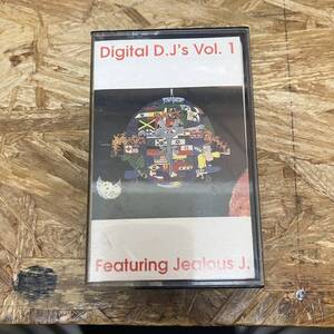 シ HIPHOP,R&B DIGITAL D.J.'S VOL.1 FEAT JEALOUS J. アルバム TAPE 中古品