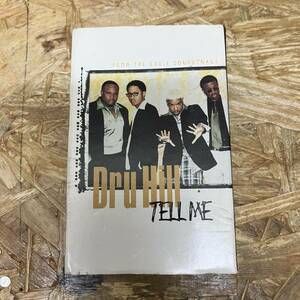 サ HIPHOP,R&B DRU HILL - TELL ME シングル TAPE 中古品