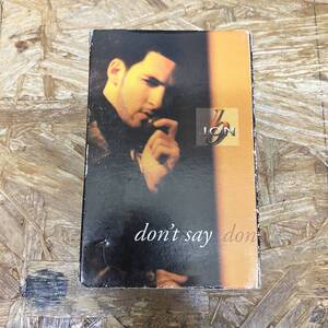 サ HIPHOP,R&B JON B. - DON'T SAY シングル TAPE 中古品