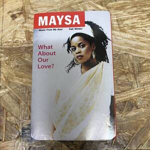 ス HIPHOP,R&B MAYSA - WHAT ABOUT OUR LOVE? シングル TAPE 中古品