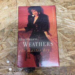 セ HIPHOP,R&B BARBARA WEATHERS - THE MASTER KEY シングル TAPE 中古品