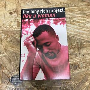 セ HIPHOP,R&B THE TONY RICH PROJECT - LIKE A WOMAN シングル TAPE 中古品