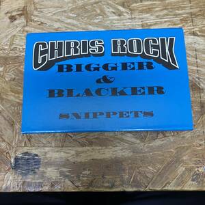 seHIPHOP,R&B CHRIS ROCK - BIGGER & BLACKER SNIPPETS! TAPE secondhand goods 