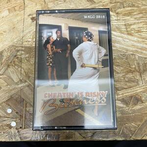 シ HIPHOP,R&B CHEATIN' IS RISKY - BUSINESS アルバム TAPE 中古品