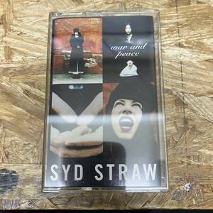 siROCK,POPS SYD STRAW - WAR AND PEACE album TAPE secondhand goods 