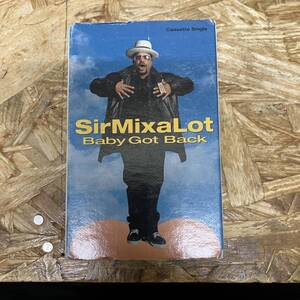 ソ HIPHOP,R&B SIR MIX A LOT - BABY GOT BACK シングル TAPE 中古品