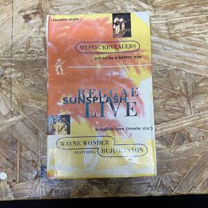 ソ ROCK,POPS REGGAE SUNSPLASH LIVE シングル! TAPE 中古品