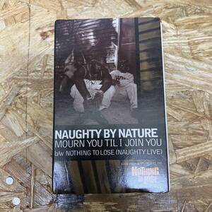 ソ HIPHOP,R&B NAUGHTY BY NATURE - MOURN YOU TIL I JOIN YOU / NOTHING TO LOSE (NAUGHTY LIVE) シングル TAPE 中古品