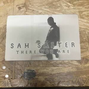 タ HIPHOP,R&B SAM SALTER - THERE YOU ARE シングル TAPE 中古品