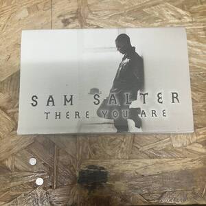 タ HIPHOP,R&B SAM SALTER - THERE YOU ARE シングル! TAPE 中古品