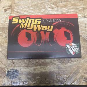 タ HIPHOP,R&B SWING MY WAY - K.P. & ENVYI シングル TAPE 中古品