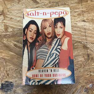 チ HIPHOP,R&B SALT-N-PEPA - HEAVEN 'N HELL/NONE OF YOUR BUSINESS シングル TAPE 中古品