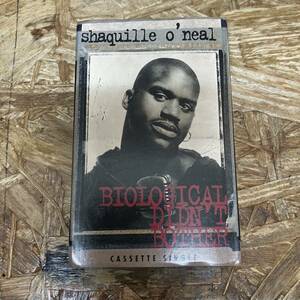 チ HIPHOP,R&B SHAQUILLE O'NEAL - BIOLOGICAL DIDN'T BOTHER シングル TAPE 中古品