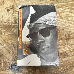 チ HIPHOP,R&B SHABBA RANKS - SHINE EYE CAL シングル TAPE 中古品