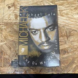 チ HIPHOP,R&B MICHAEL KYLE - WHY DO WE MAKE LOVE? シングル TAPE 中古品