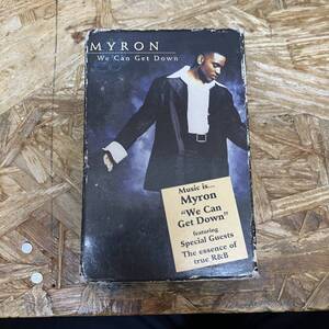 チ HIPHOP,R&B MYRON - WE CAN GET DOWN シングル TAPE 中古品