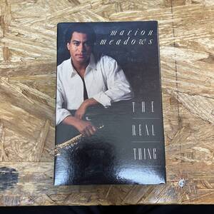 チ HIPHOP,R&B MARION MEADOWS - THE REAL THING シングル TAPE 中古品