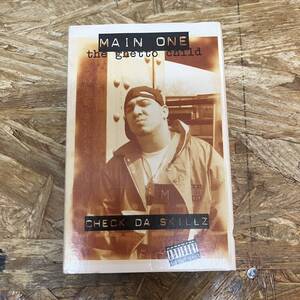 チ HIPHOP,R&B MAIN ONE - CHECK DA SKILLZ INST,シングル TAPE 中古品