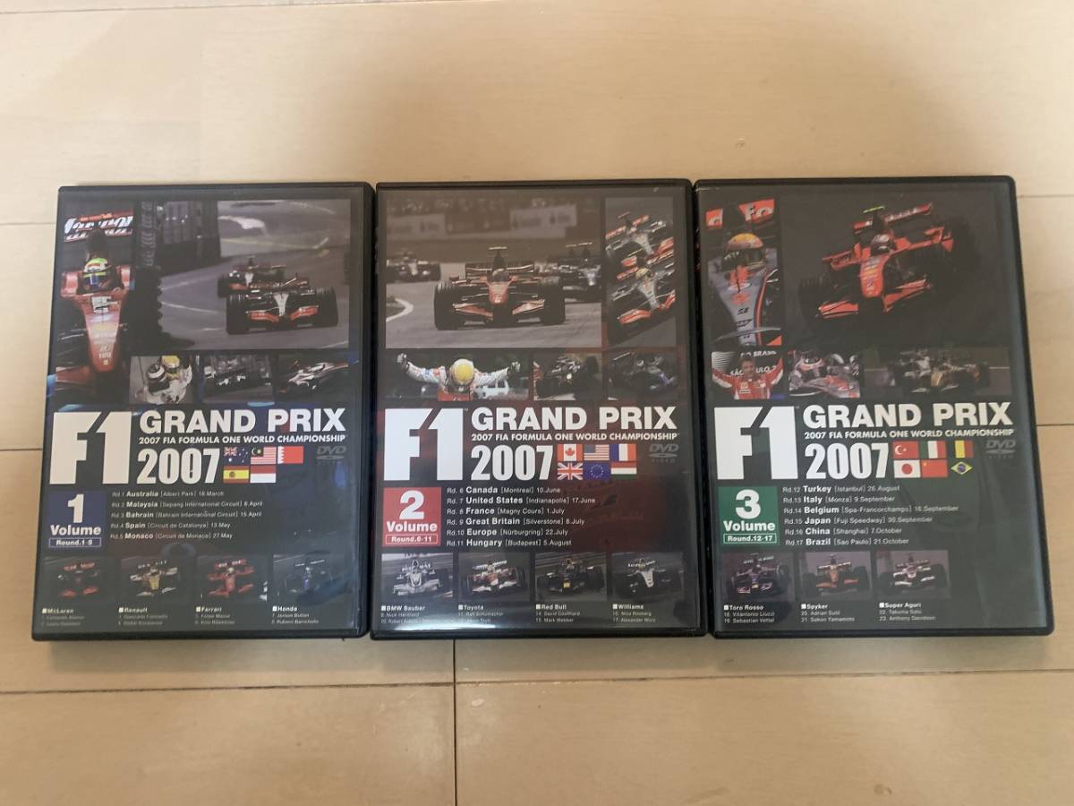 人気満点 2007 PRIX GRAND F1 総集編 グランプリ フジテレビ DVD 