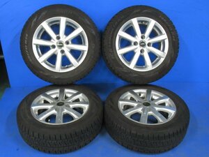 【即決有】 スタッドレス 4本 TOPRUN A18 14インチ 5.5J +45 PCD100 4穴 ハブ径約73ミリ 165/70R14 81Q タイヤ ホイール (g078162)