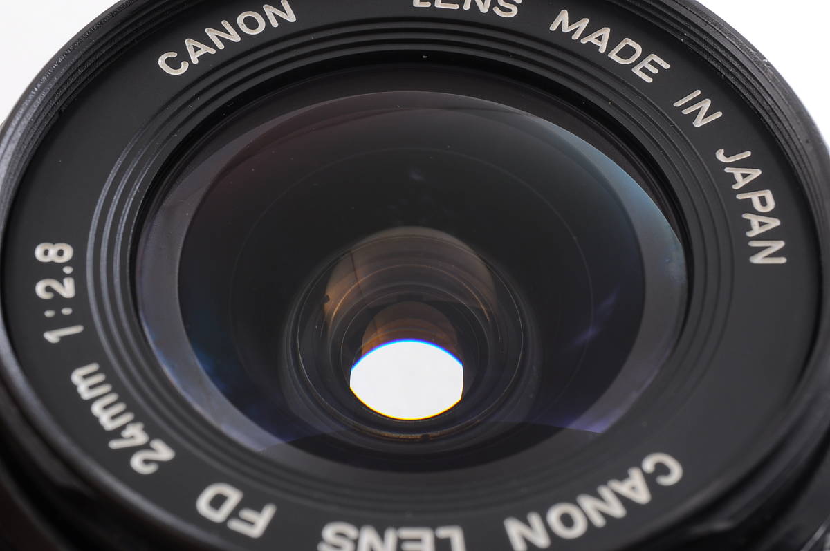 キヤノン CANON NEW FD 24mm F/2.8 マニュアルフォーカス フィルム
