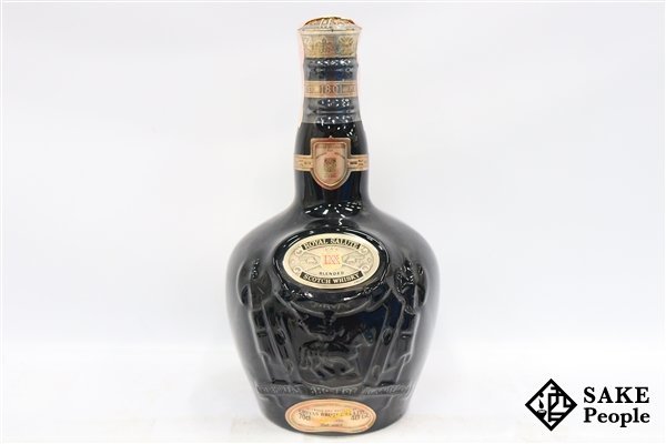 シーバス・ブラザーズ ロイヤル・サルートLXX21年 黒陶器700ml40