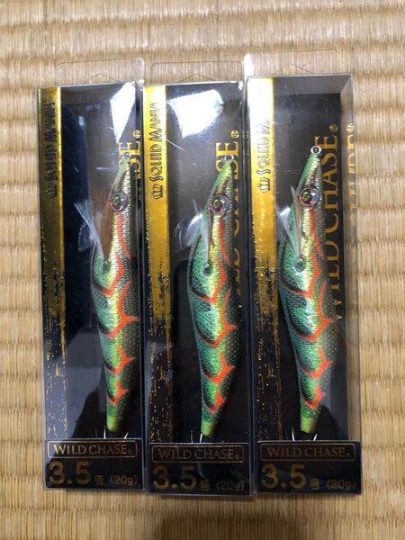 スクイッドマニア ワイルドチェイス3.5寸 GODシュリンプ/グリーン