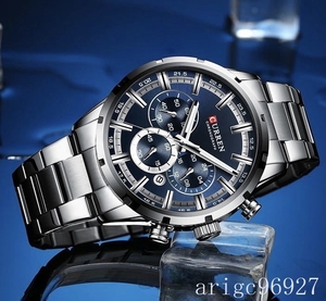 J226★AF0155腕時計 メンズウォッチ クォーツ 高級精密クォーツ ビジネス ファッション 夜光 紳士 防水
