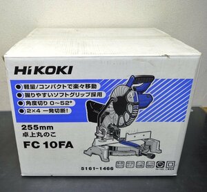 【HiKOKI】 卓上丸のこ　FC10FA 未使用品/展示品 (菅1549YO)