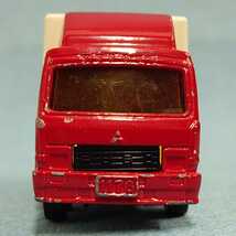 トミカ №7 三菱ふそうトラック 赤 動物運搬車 パンダ 1/102 MADE IN JAPAN 絶版希少 TOMICA FUSO TORUK_画像4