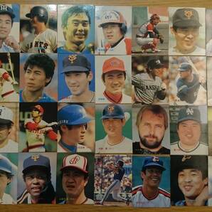 カルビー 1986 BASBALL CARD 野球チップスベースボールカード／計31枚 の画像1